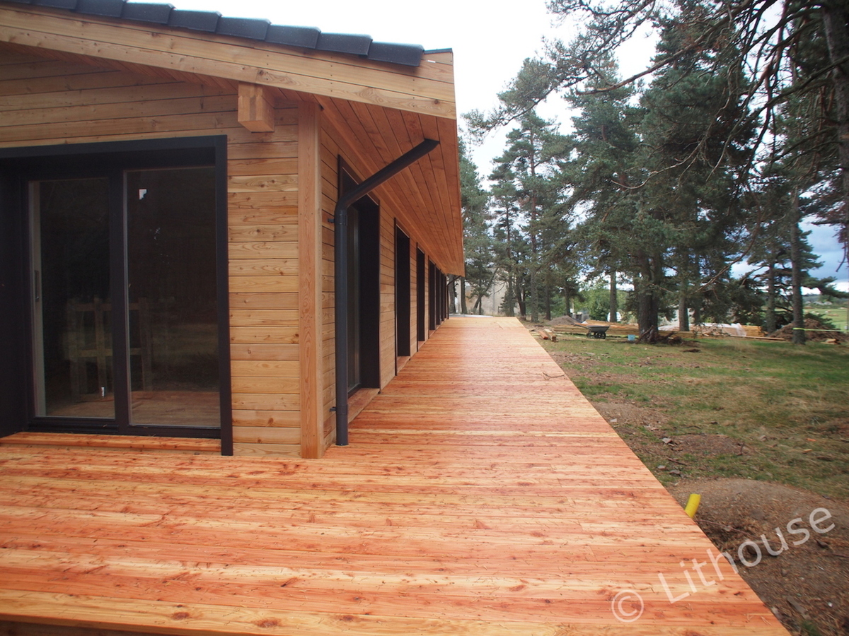 Loghouse in the Lozère Log house in the Lozère